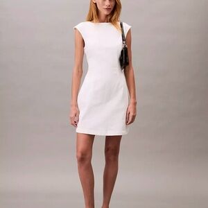 Calvin Klein White Mini Dress